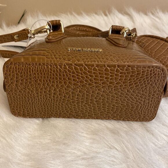 NWT Steve Madden (BHope) Satchel/Crossbody - Cognac - Picture 10 of 16